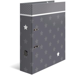 HERMA Ordner Sterne A4 7 cm, Weiss