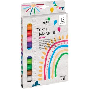 Kreul Textilmarker medium Junior 12er Set