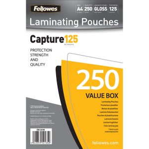 Fellowes Laminierfolie A4, , 250 Stück, Glänzend