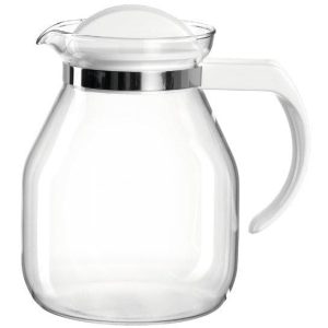 Montana Teekanne Content 1.25 l, Transparent/Weiss