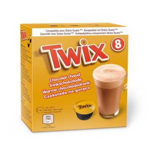 Mars UK Twix Dolce Gusto Trinkschokolade 8 Kapseln