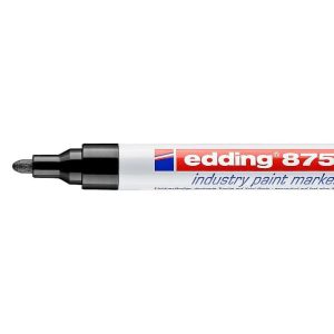 edding Lackmarker Industrie 8750 Schwarz, 1 Stück