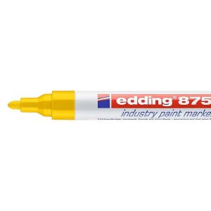 edding Lackmarker Industrie 8750 Gelb, 1 Stück