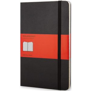 Moleskine Adressbuch A6 Liniert, Schwarz