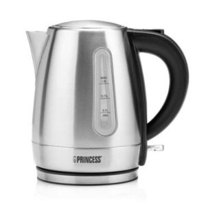 Princess Wasserkocher 236023 1 l, Silber