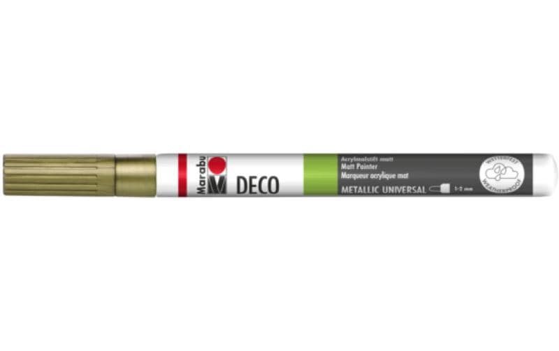 Marabu Acrylmarker Deco Painter 1 - 2 mm, Gold