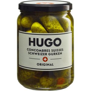 Hugo Reitzel Glas Schweizer Gurken 430 g