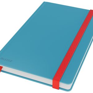 Leitz Notizbuch Cosy 14.8 x 21 cm, Kariert, Blau