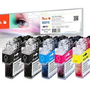 Peach Tinte Brother LC-3213 C, M, Y, 2x BK