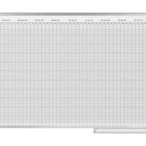Legamaster Magnethaftendes Whiteboard Jahresplaner 100 x 150 cm