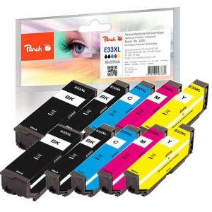 Peach Tinte Epson No. 33XL 2x BK, PBK, C, M, Y