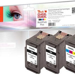 Peach Tinte Canon PG-545XL / CL-546XL 2x BK, 1x Color