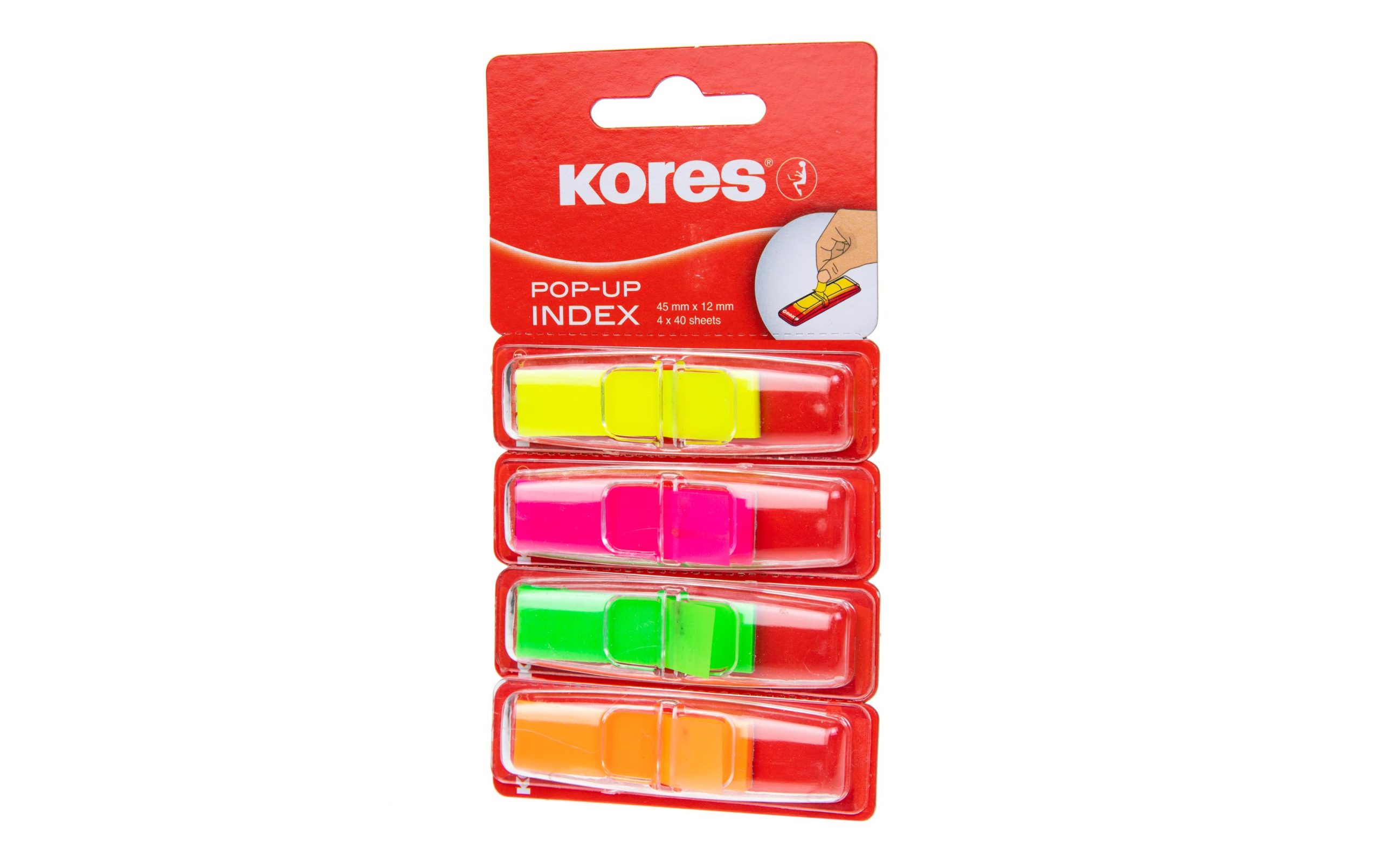 Kores Page Marker Pop-Up 40 Stück pro Block