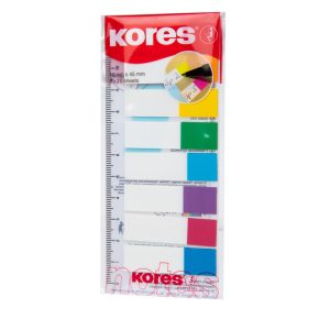 Kores Page Marker mit Lineal 120 Stück