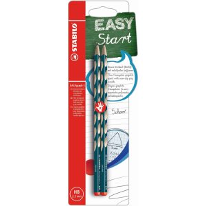 STABILO Bleistift EASYgraph S für Rechtshänder, Dunkelgrün