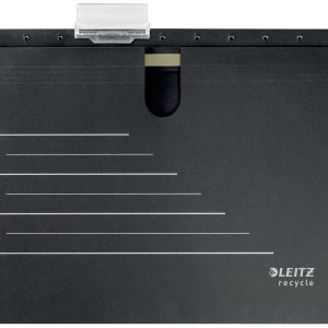 Leitz Hängeregister Recycle Schwarz, 10 Stück