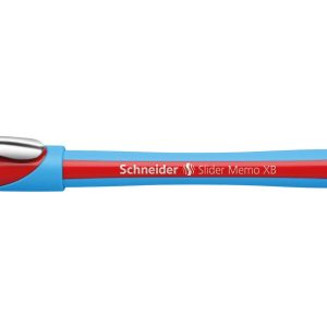 Schneider Kugelschreiber Slider Memo Blau/Rot, 1 Stück