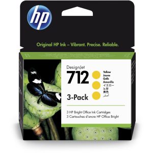 HP Tinte Nr. 712 (3ED79A) Yellow (3er-Pack)