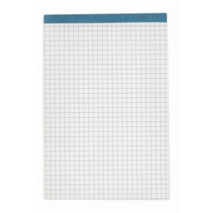 ELCO Notizblock A6 65 g/m² 4 mm Kariert, 5 Stück