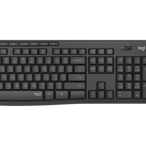 Logitech Tastatur-Maus-Set MK295 Graphite CH-Layout