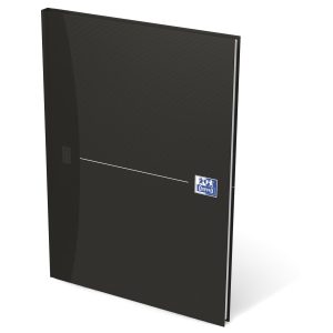 Oxford Notizbuch Office Essentials, A4, Blanko, Schwarz