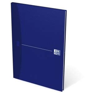 Oxford Notizbuch Office Essentials, A4, Kariert, Blau