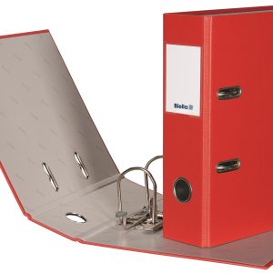 Biella Ordner Plasticolor A5 7 cm, Rot