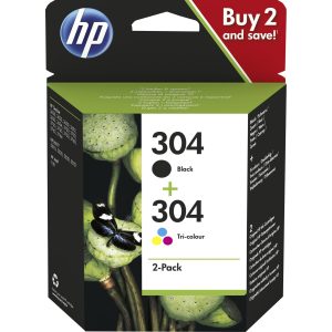 HP Combopack Nr. 304 (Tinte 3JB05AE) C/M/Y/BK