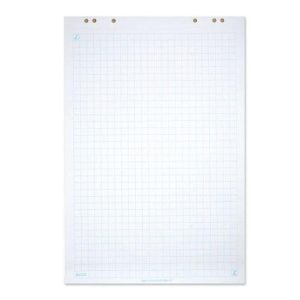 ELCO Flipchart 67 cm x 99 cm Kariert, 5 Blöcke