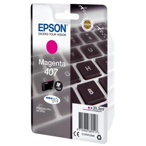 Epson Tinte 407 / C13T07U340 Magenta