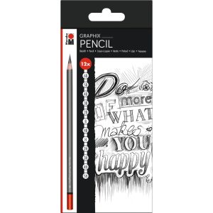 Marabu Bleistift Graphix Set 12 Stück