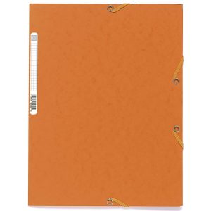 Exacompta Gummibandmappe A4 Orange, 250 Blatt