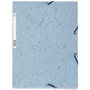 Exacompta Gummibandmappe A4 Hellgrau, 250 Blatt