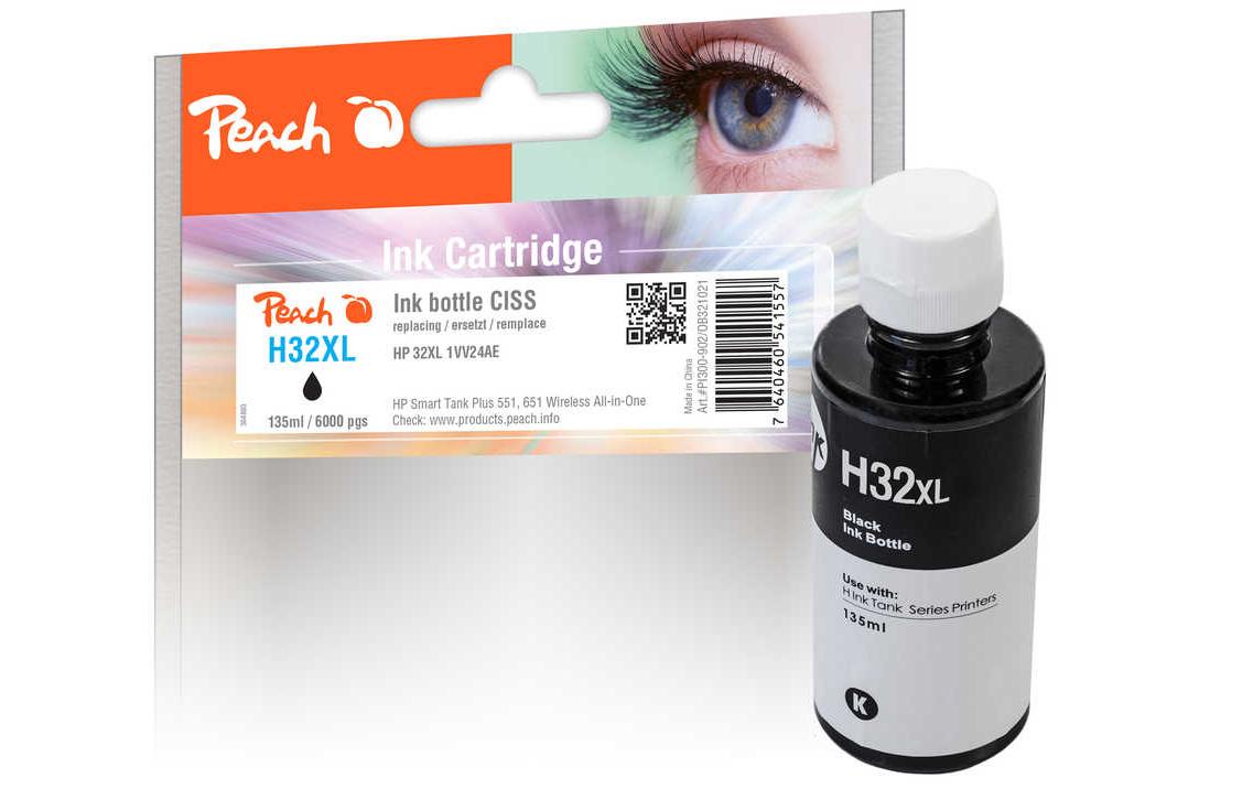 Peach Tinte HP 32XL (1VV24AE) Black