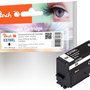 Peach Tinte Epson T3791, No 378XL Black