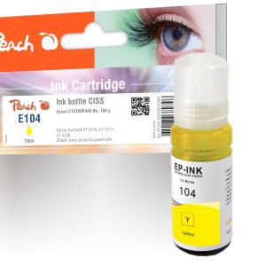 Peach Tinte Epson 104 (C13T00P440) Yellow