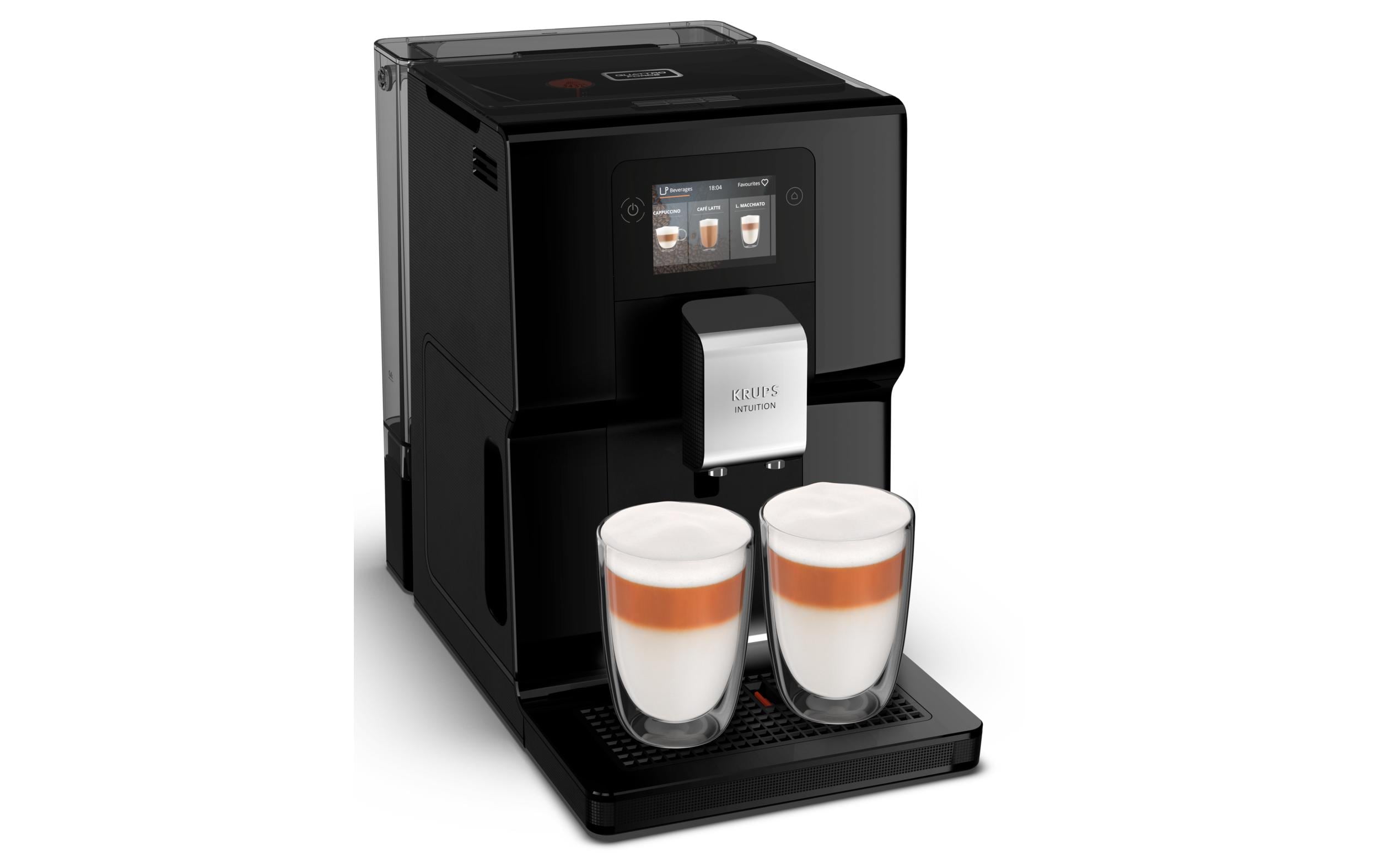 Krups Kaffeevollautomat Intuition Preference EA8738 Schwarz