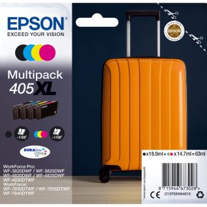 Epson Tinte Nr. 405XL / C13T05H64010 BK, C, M, Y