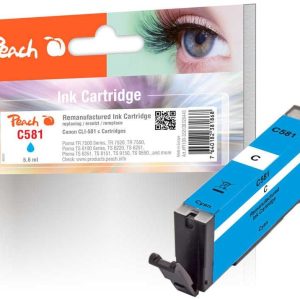 Peach Tinte Canon CLI-581 Cyan