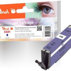 Peach Tinte Canon CLI-581 Photo Blue