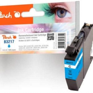 Peach Tinte Brother LC-3217 Cyan