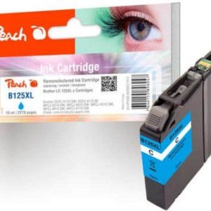 Peach Tinte Brother LC-125/7 XL BK, C, M, Y