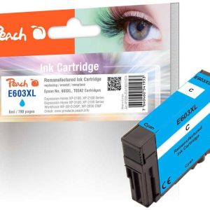 Peach Tinte Epson No 603XL (T03A2) Cyan