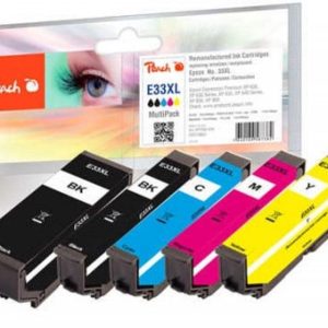 Peach Tinte Epson No. 33XL BK, PBK, C, M, Y
