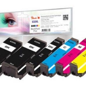 Peach Tinte Epson No. 33XL 2x BK, 1x PBK C, M, Y