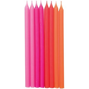 Rico Design Kerze Geburstag 16 Stück, Neon
