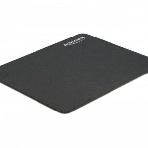 Delock Mausmatte 22×18 cm, Schwarz