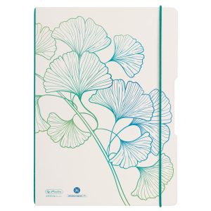 Herlitz Notizheft Greenline my.book flex A5, Dot, Ginkgo