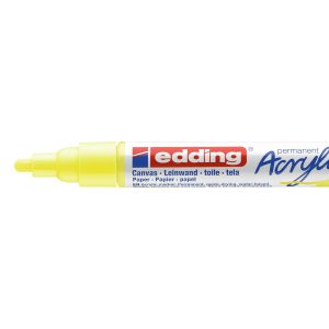 edding Acrylmarker 5100 Medium, Neongelb