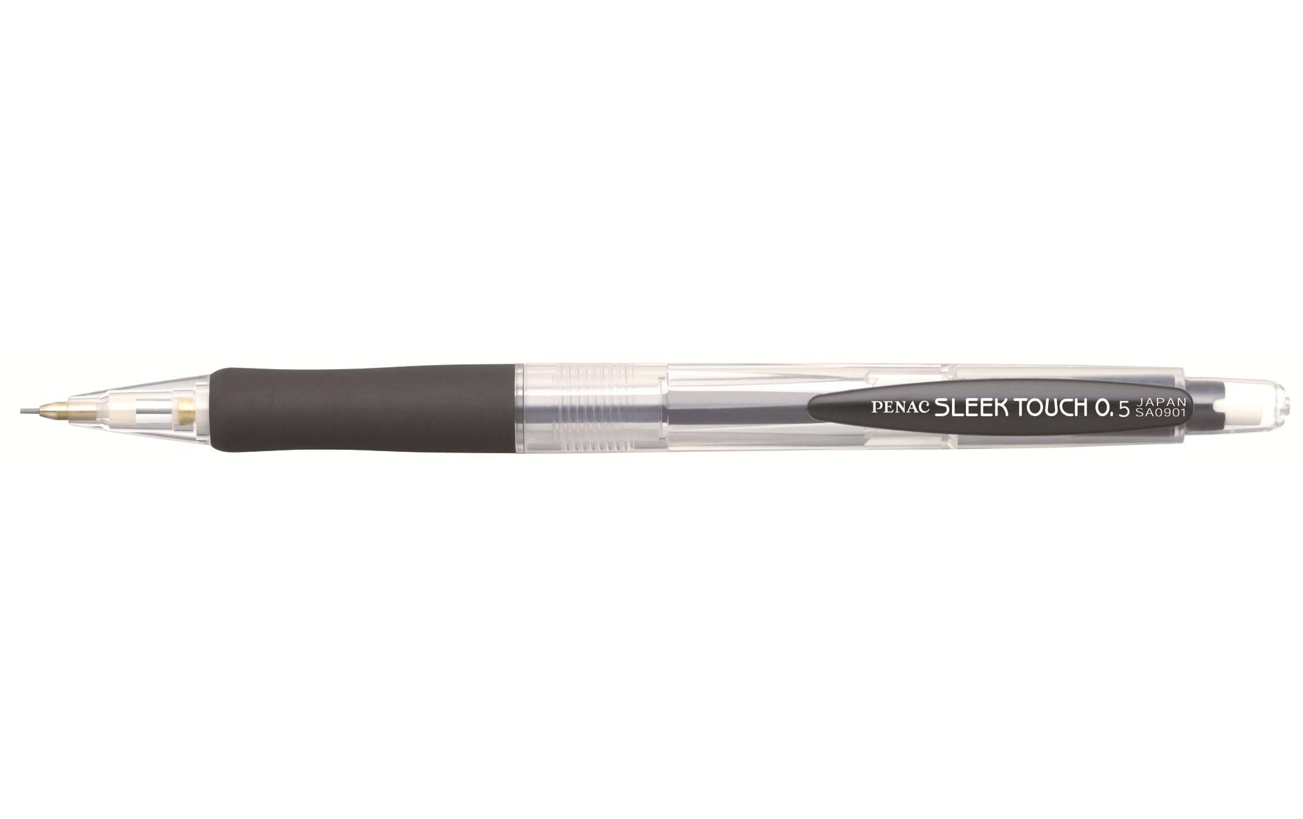 Penac Minenbleistift Sleek Touch 0.5 mm, Transparent/Schwarz